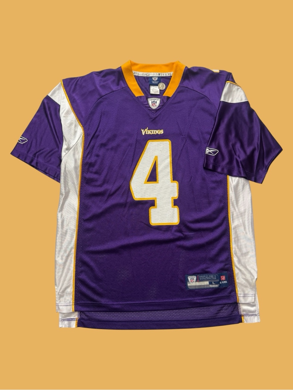 Vintage Minnesota Vikings Brett Favre Purple Jersey